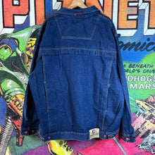 Load image into Gallery viewer, Y2K Mecca Denim Jacket Sizs 2XL
