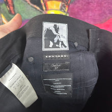 Load image into Gallery viewer, Rick Owens DRKSHDW Jim Cut Black Jeans Size 28”
