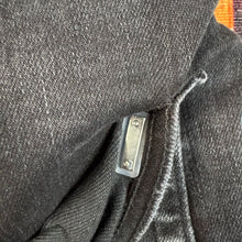 Load image into Gallery viewer, AMIRI Black Crystal Shotgun Skinny Jeans Size 34&quot;
