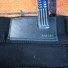 Load image into Gallery viewer, Amiri Bandana Distressed Skinny Jeans Size 31”
