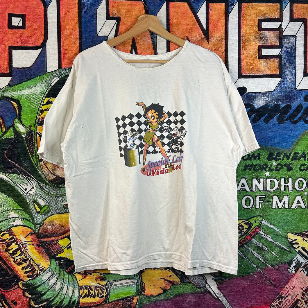 Y2K Betty Boop ‘La Vida Loca’ Tee Size 2XL