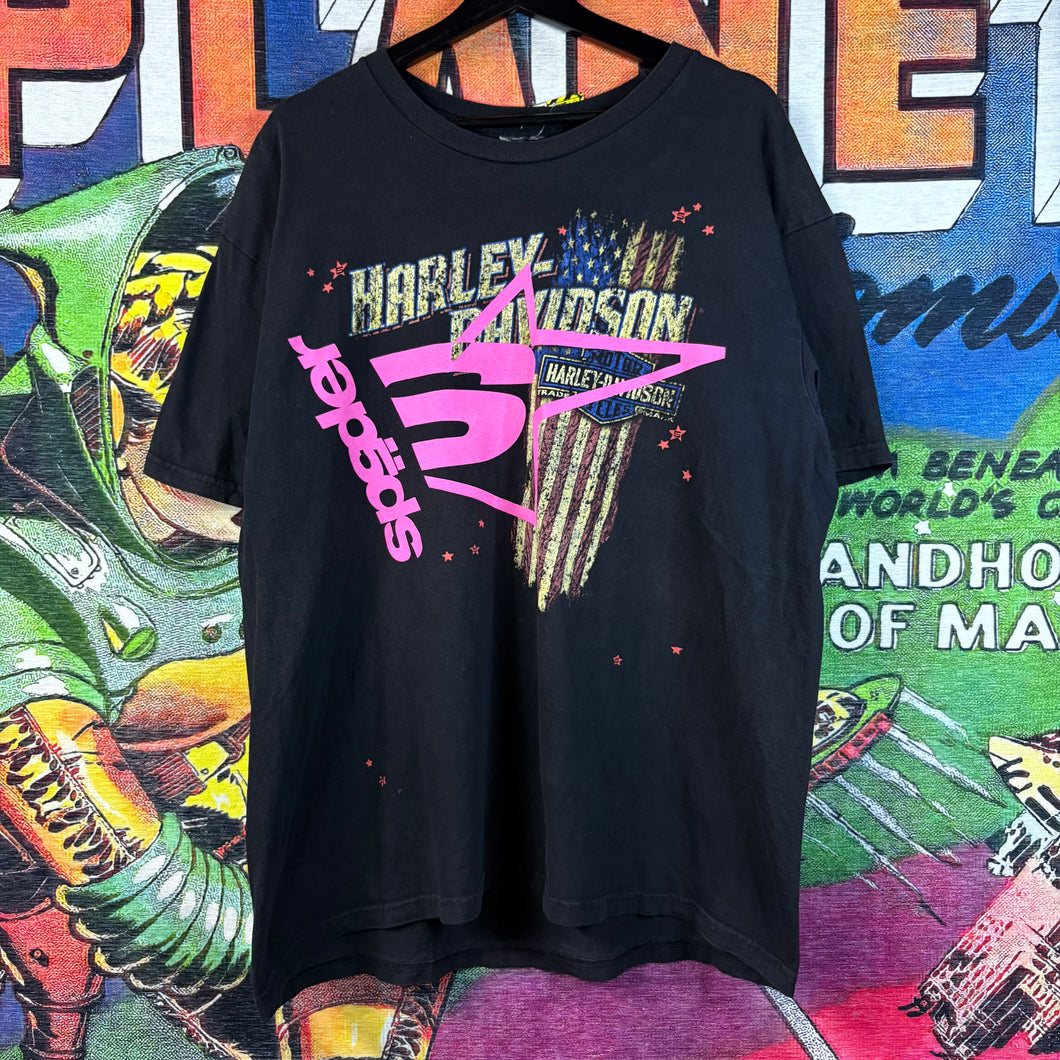 Sp5der x Harley Davidson Tee Size Large