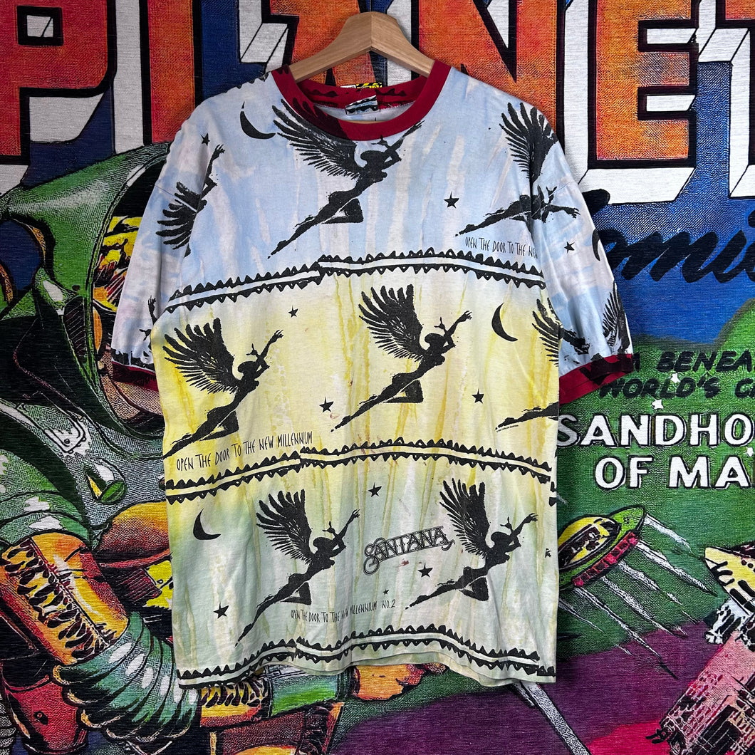 Vintage 90s Carlos Santana AOP Tee