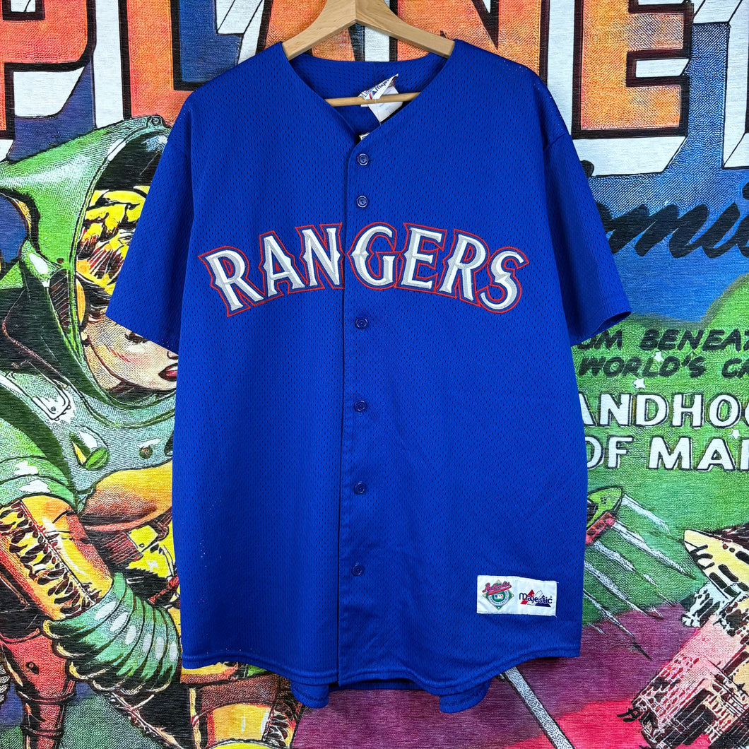 90's Texas Rangers Jersey Size Large