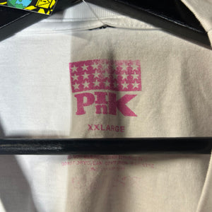 Lil Uzi Vert Pink Tape World Tour Tee Size 2XL