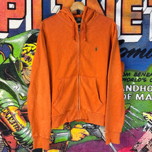 Load image into Gallery viewer, Classic Polo Zip-Up Hoodie Size Medium
