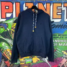 Load image into Gallery viewer, Louis Vuitton Navy Monogram Hoodie Size Small
