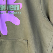 Load image into Gallery viewer, Marc Jacob’s Heaven Olive Green Hoodie Size Medium
