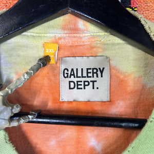 Gallery Dept Tie Dye Leaf Tee Size 2XL