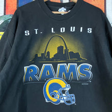 Load image into Gallery viewer, Vintage 90s Salem NFL St. Louis Rams Graphic Tee Size XL
