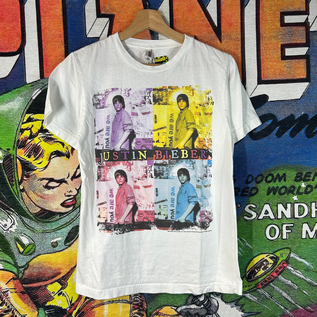 Justin Bieber Tee Size Small