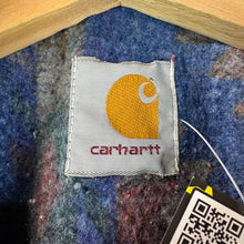 Load image into Gallery viewer, Vintage 90s Carhartt Blanket Lined Denim Jacket Size Large
