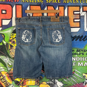 Y2K Billionaire Boys Club Astronaut Jorts Size 42”