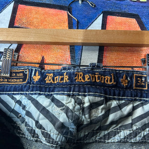 Y2K Rock Revival Biker Jeans Size 32”