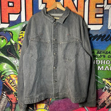 Load image into Gallery viewer, Y2K Marithe Francois Girbaud Grey Denim Jacket Size 3XL

