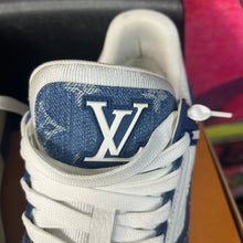 Load image into Gallery viewer, Louis Vuitton Trainer Sneaker Denim Size 5 / 5.5
