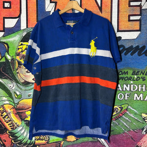 Polo Ralph Lauren ‘R-35’ Striped Polo Shirt Size XL