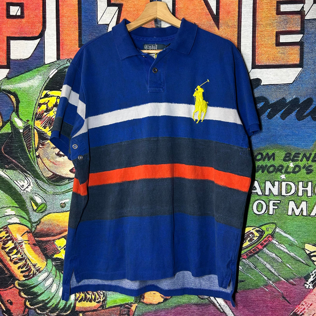 Polo Ralph Lauren ‘R-35’ Striped Polo Shirt Size XL