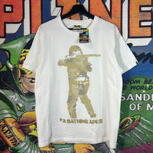Load image into Gallery viewer, Bape Bitmap Soldier Tee Size Medium
