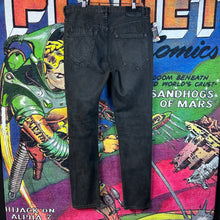 Load image into Gallery viewer, Helmut Lang 87 Black Denim Size 32”
