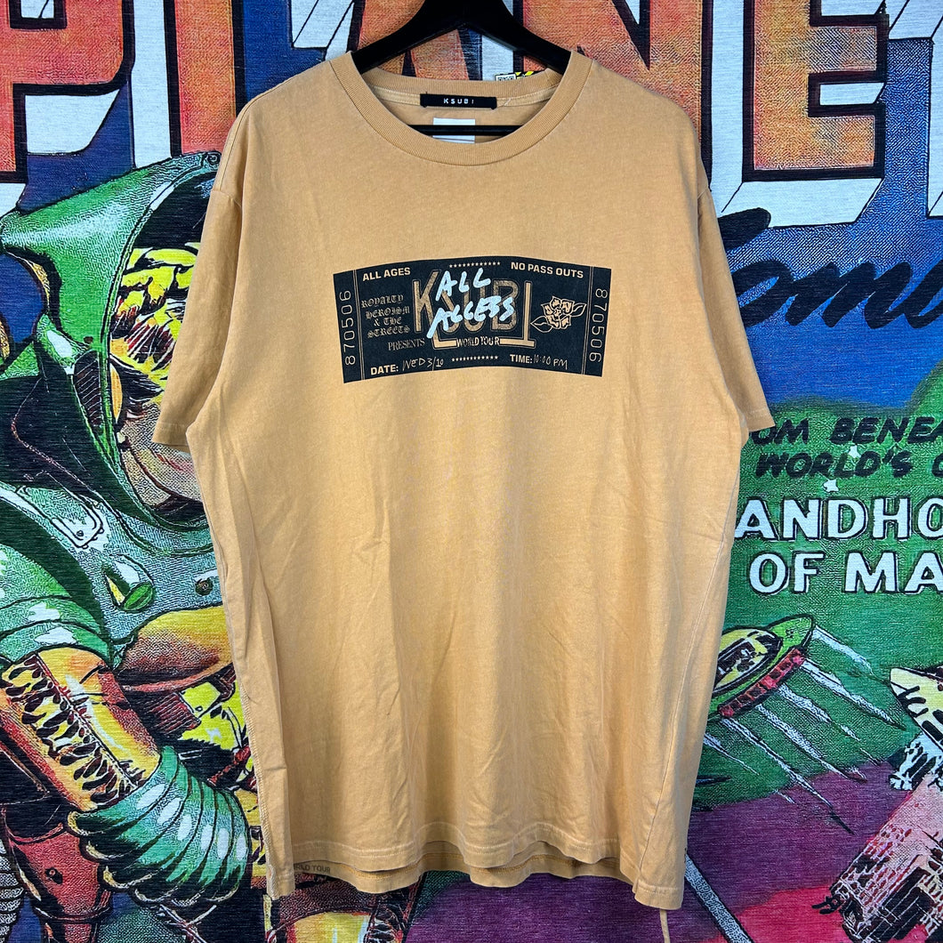 Ksubi Ticket Tee Size XL