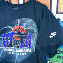 Load image into Gallery viewer, Vintage 90s Nike Michael Jordan’s The Restaurant Tee Size XL
