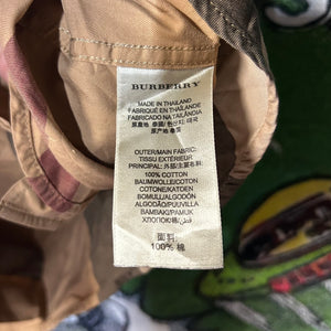 Burberry Plaid Button Up Shirt Size Small