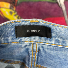 Load image into Gallery viewer, Purple B026 Bootcut Jeans Size 36”
