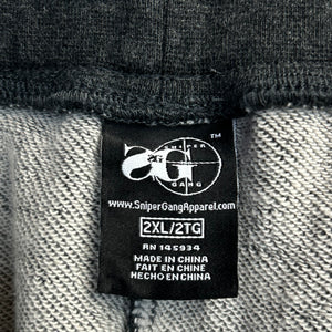 Sniper Gang Kodak Black All Over Print Monogram Shorts Size 2xL