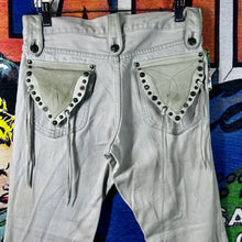 Load image into Gallery viewer, 5351 Japan White Bootcut Denim Y2K Pants Size 28/30
