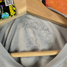 Load image into Gallery viewer, Y2K Skull with Dagger Miami Ink Tattoo Style Tee Size XL
