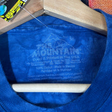 Load image into Gallery viewer, Kansas Jayhawks The Mountain Tie Dye Tee Size Medium
