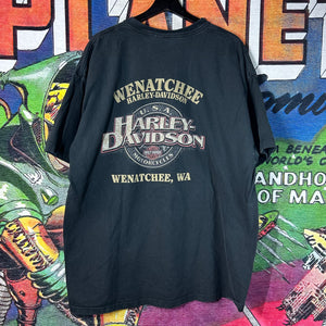 Y2K Harley Davidson Wenatchee, WA Tee Size 2XL