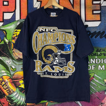 Load image into Gallery viewer, Rams 2001 NFC Championship Tee Size X-Large
