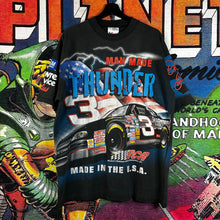 Load image into Gallery viewer, Vintage 90s Chase Authentics Dale Earnhardt AOP Tee Size XL
