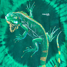 Load image into Gallery viewer, Y2K Cozumel Iguana Tie Dye Tee Size L
