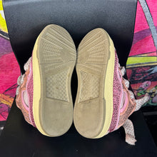 Load image into Gallery viewer, Lanvin Curb Sneakers Crystal Embellished Pink Size 41 / 8
