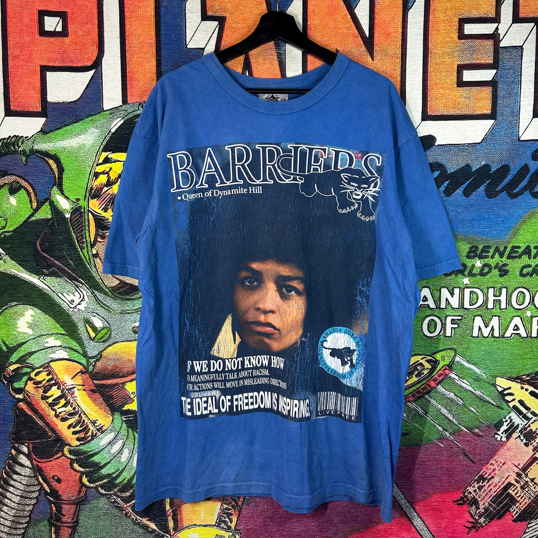 Barriers Angela Davis Tee Size 2XL