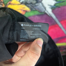 Load image into Gallery viewer, Purple Brand Black Skinny Jeans Size 33”
