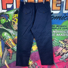 Load image into Gallery viewer, Gucci Monogram Canvas Track Pants Navy Size 54 / 36”

