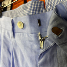 Load image into Gallery viewer, Comme De Garçons Junya Watanabe MAN Light Blue Pleated Dress Pants Size XS (30”)

