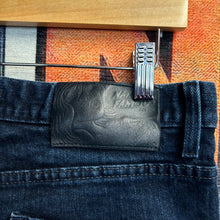 Load image into Gallery viewer, Naked&amp;Famous Salvaged Denim Size 34”
