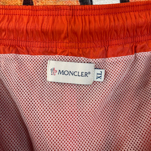 Moncler Orange Swim Shorts Size XL