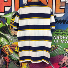 Load image into Gallery viewer, Polo Ralph Lauren Blue &amp; Yellow Polo Tee Size Large
