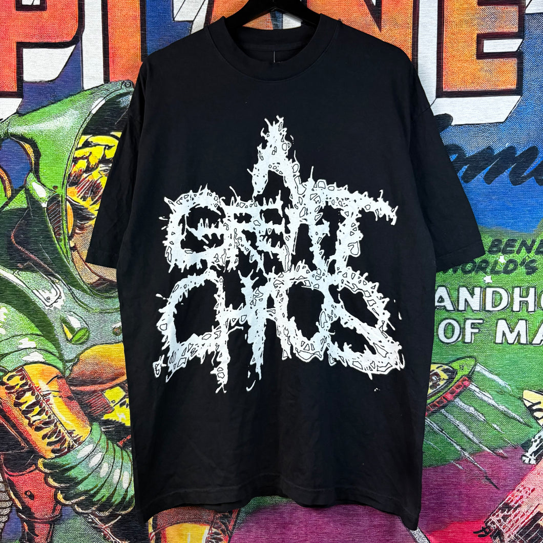 Ken Carson A Great Chaos Tee Size Large