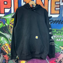 Load image into Gallery viewer, Carhartt Logo Sleeve Hoodie Size Medium
