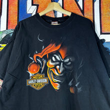 Load image into Gallery viewer, Harley Davidson Evil Jester Face Stubbs Houston, TX Tee Size 2XL
