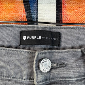 Purple Jeans Paint Splatter Jeans Size 31