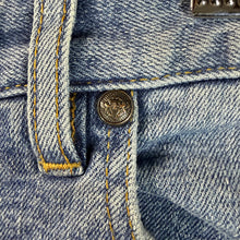 Load image into Gallery viewer, Balmain Distressed Motto Blue Jeans Size 29
