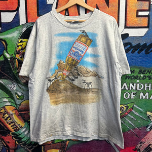 Vintage 90’s Budweiser Beer Anthill Tee Size XL